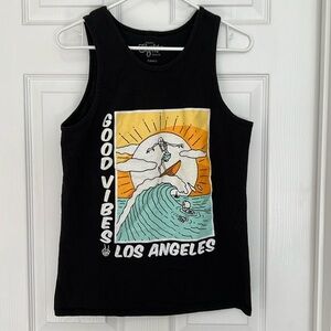 Eighty Eight mens black tank top